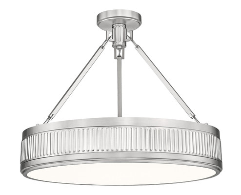 Quinn LED Semi Flush Mount in Satin Nickel (224|3046SF22-SN-LED)