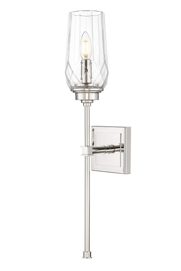 Cosmo One Light Wall Sconce in Polished Nickel (224|2015-1S-PN)