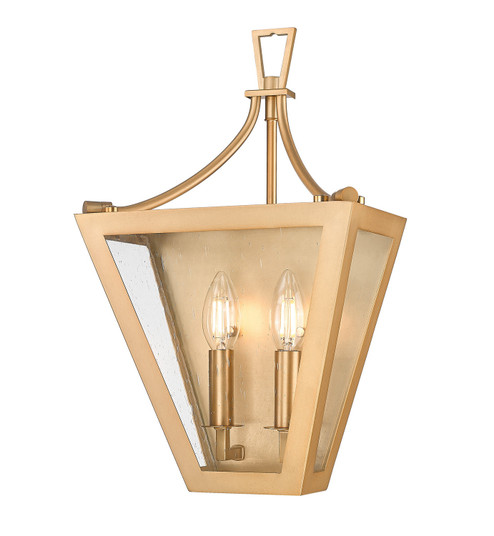 Montalcino Two Light Wall Sconce in Rubbed Brass (224|1961-2S-RB)
