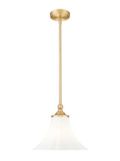 Fleur One Light Pendant in Modern Gold (224|1958P12-MGLD)