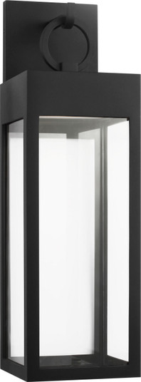Sesha LED Wall Lantern in Textured Black/Textured Black (454|SLO1391TXB)