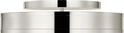 Dupont LED Semi Flush Mount in Polished Nickel | Polished Nickel (454|PCF1041PN)