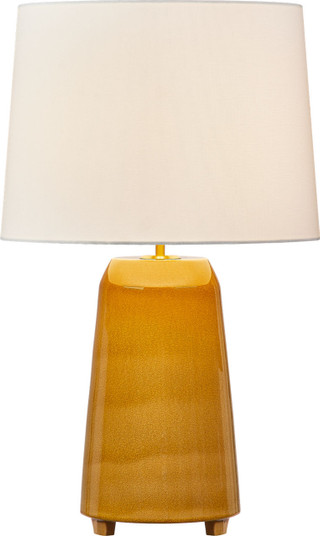 Nell One Light Table Lamp in Cracked Honey | Cracked Honey (454|HT1191CHO)