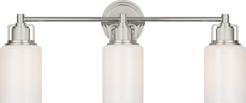 Ashford Three Light Bath in Polished Nickel/Polished Nickel (454|CV1113PN)