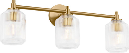 Barstow Three Light Bath in Burnished Brass | Burnished Brass (454|CV1093BBS)