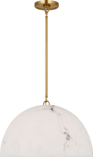 Savina One Light Pendant in Burnished Brass | Burnished Brass (454|CP1481BBS)