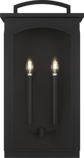 Modesto Two Light Wall Lantern in Textured Black | Textured Black (454|CO1572TXB)