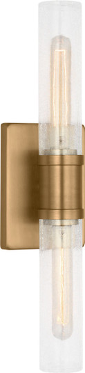 Keaton Two Light Vanity in Satin Brass | Satin Brass (454|4565002CC-848)