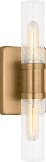 Keaton Two Light Vanity in Satin Brass/Satin Brass (454|4465002CC-848)