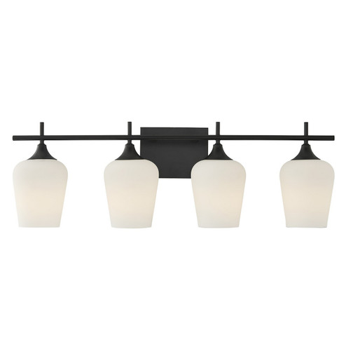 Octave Four Light Bathroom Vanity (51|8-6030-4-BK)