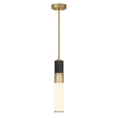 Farrell LED Pendant in Warm Brass (51|7-2916-1-322)