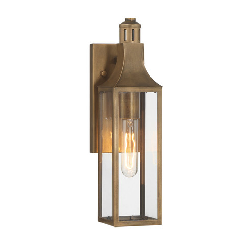 Lancaster One Light Outdoor Wall Lantern in Atlas Bronze (51|5-224-273)