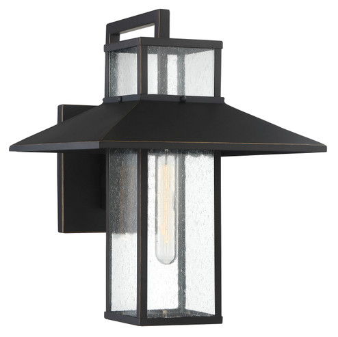 Danforth Park One Light Outdoor Wall Mount in Oil Rubbed Bronze w/Goals Highlights (7|73151-143C)