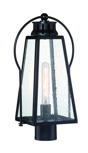 Halder Bridge One Light Outdoor Post Mount in Sand Black (7|72706-66A)