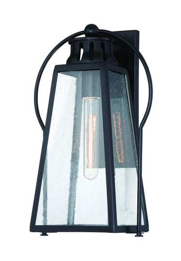 Halder Bridge One Light Outdoor Wall Mount in Sand Black (7|72702-66A)