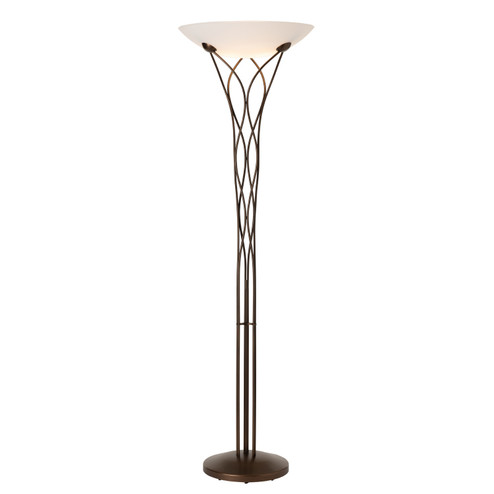 Lattice Lattice Torchiere in Modern Brass (39|241204-SKT-86-GG0861)
