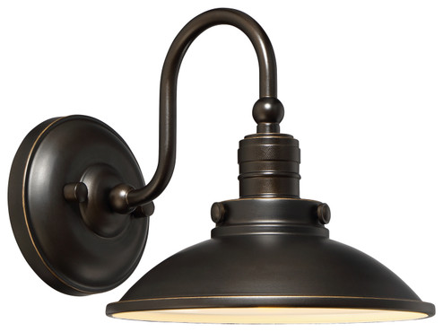 Baytree Lane LED Outdoor Wall Mount in Oil Rubbed Bronze W/Gold Highlights (7|71163-143C-L)