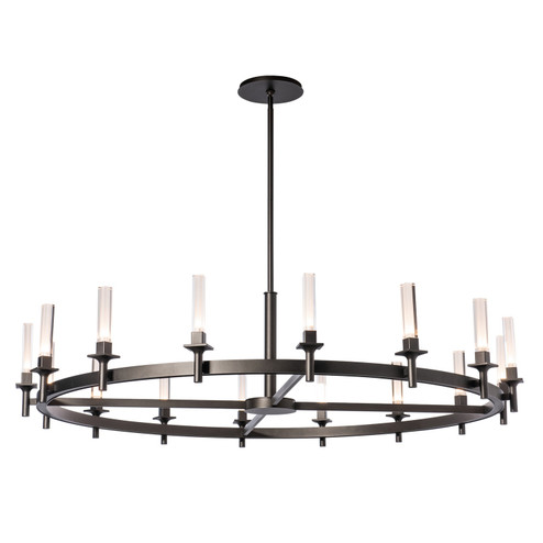 Windsor Windsor 16-Light Chandelier in Dark Smoke (39|131621-SKT-MULT-07-FD0886)