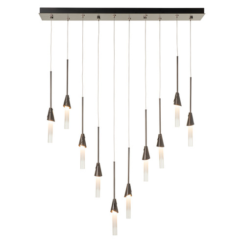 Lilium Lilium 10-Light Linear Pendant in Vintage Platinum (39|131165-SKT-STND-82-WC0821)