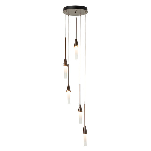 Lilium Lilium 5-Light Round Pendant in Natural Iron (39|131163-SKT-STND-20-WC0821)
