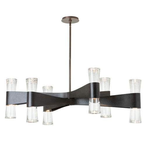 Bellis Bellis 6-Arm 12-Light Oval Chandelier in Soft Gold (39|131009-SKT-MULT-84-ZM0888)
