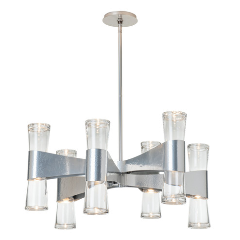 Bellis Bellis 6-Arm 12-Light Round Chandelier in Sterling (39|131008-SKT-MULT-85-ZM0888)