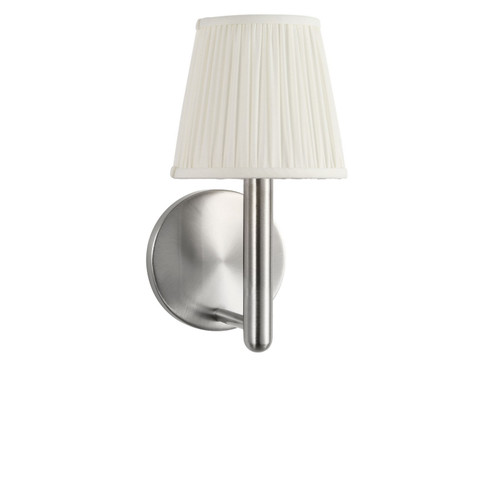 Vilera One Light Wall Sconce in Brushed Nickel (1|GLW1881BNE)