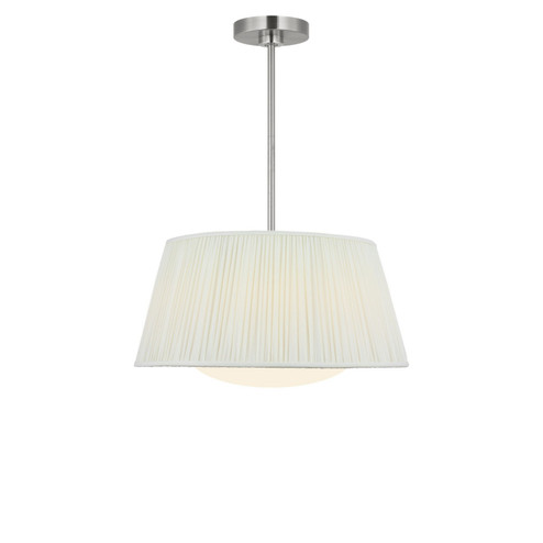 Vilera Three Light Pendant in Brushed Nickel (1|GLP1873BNE)