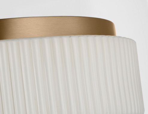 Axira Two Light Flush Mount in Satin Brass (1|GLF1992SB)