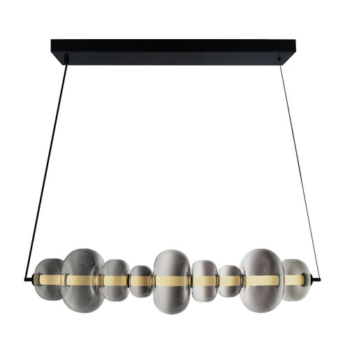 Astra LED Island Pendant in Black (78|AC6911SM)