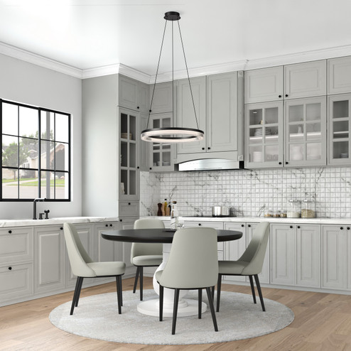 Ari LED Pendant in Black (78|AC6834BK)