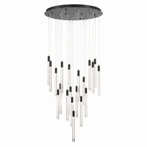 Celine LED Chandelier in Brass (78|AC12140BK)