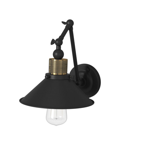 Jersey One Light Wall Sconce in Vintage Brass (78|AC10590VB)