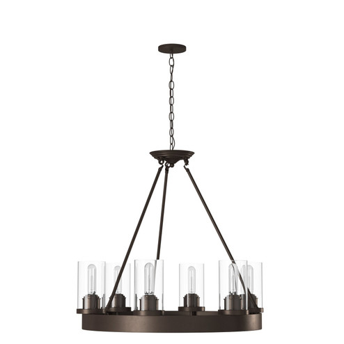 Menlo Park Six Light Chandelier in Oil Rubbed Bronze (78|AC10006)