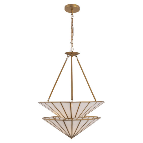Jaxen Three Light Pendant in Legacy Brass (29|N5623-732)