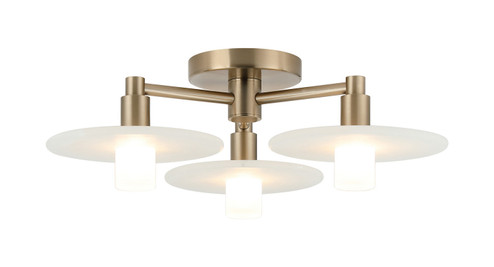 MONUMENT LED Ceiling Mount in Champagne Gold (423|X42603CG)