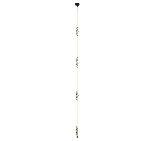 Alcamo LED Chandelier in Matte black (541|12416-02)