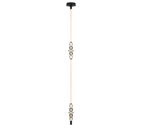 Alcamo LED Chandelier in Matte black (541|12414-02)