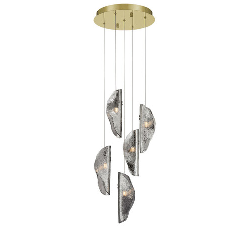 Sorrento LED Chandelier in Gold (541|12407-019-07)