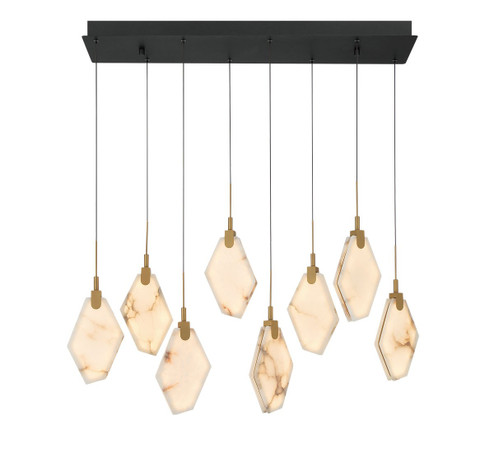 Kosmos LED Chandelier in Black (541|12387-02)