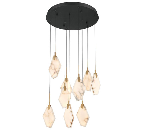 Kosmos LED Chandelier in Black (541|12383-02)