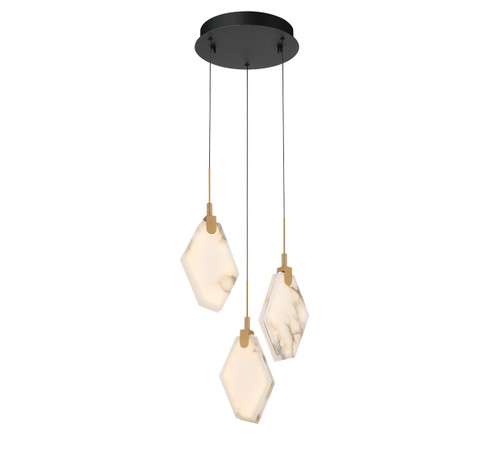 Kosmos LED Pendant in Black (541|12381-02)