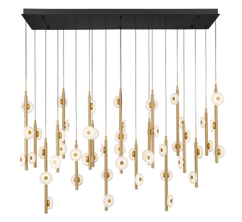 Etna LED Chandelier in Black (541|12367-02)