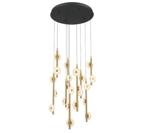 Etna LED Chandelier in Black (541|12361-02)