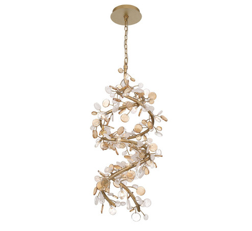 Pisa LED Chandelier in Antique gold (541|12196-057)