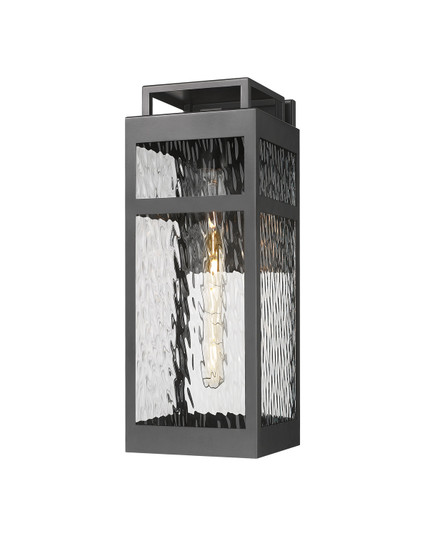 Ridgeway One Light Wall Sconce in Matte Black (405|9953-1W-BK-18-WG)
