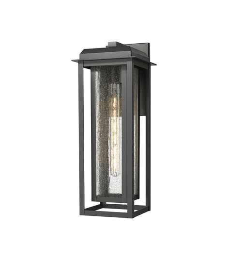 Mansfield One Light Wall Sconce in Matte Black (405|9951-1W-BK-20-CG-BK-SDY)