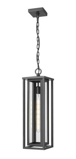 Ashland One Light Pendant in Matte Black (405|9950-1H-BK-23-CL)