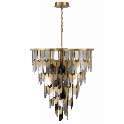 Paramount 25 Light Pendant in Aged Brass (192|HF7173-AGB)