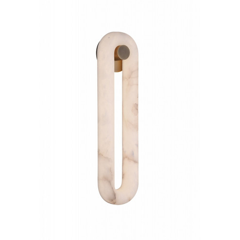 Sedona LED Wall Sconce in Aged Brass (192|HF2955-AB)